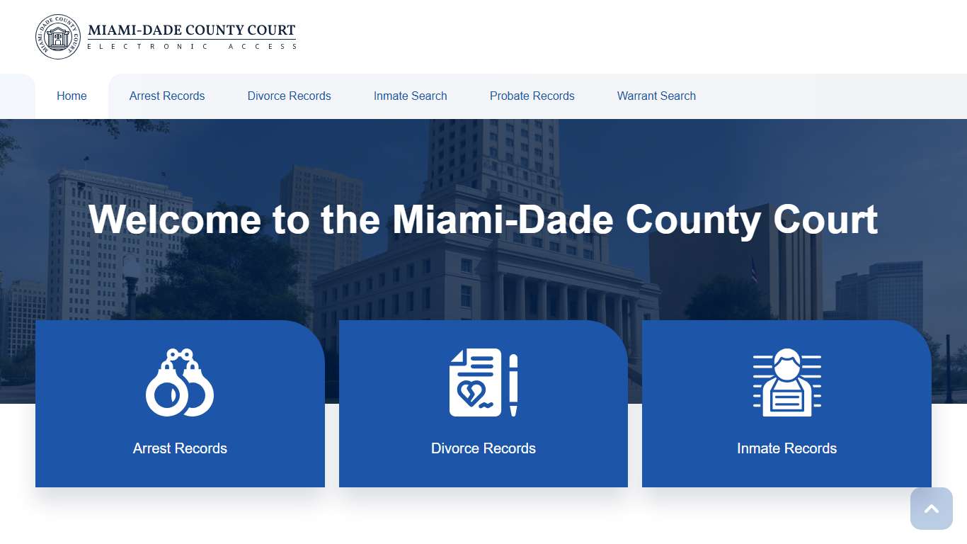 Miami-Dade County Court Records | Online Case Search